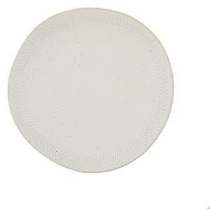 Kameninový tanier Serve Off-white Ø 22,5 cm