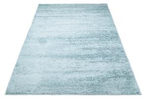 Kusový koberec Shaggy Parba svetlo modrý 240x330cm