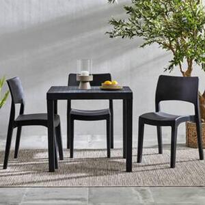 ZÁHRADNÝ STÔL, plast, 78/65/72 cm - Online Only záhrada, Online Only