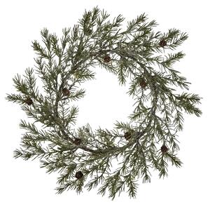 Veniec z umelého ihličia Frost Green Ø 45 cm