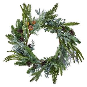 Vianočný veniec z umelého ihličia Deco Green Ø 53 cm