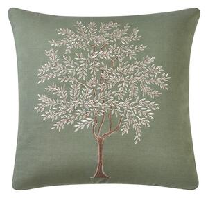 Bavlnený dekoračný vankúš 45x45 cm Woodland Trees Embroidered – Catherine Lansfield