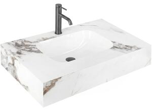 Nástenné umývadlo REA Aresa Cold Jade 80
