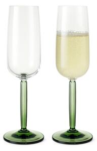 Poháre v súprave 2 ks na sekt 240 ml Hammershøi – Kähler Design