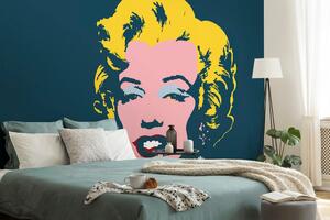Tapeta Marilyn Monroe v pop art dizajne