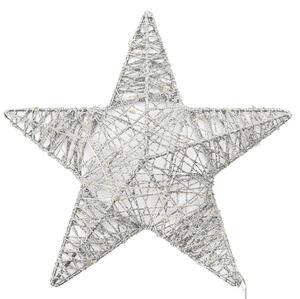 Tutumi, LED svietiaca hviezda 23cm KL-50, biela, CHR-00601