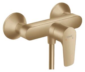 Hansgrohe Talis E - Páková sprchová batéria na stenu, kartáčovaný bronz 71760140