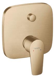 Hansgrohe Talis E - Páková vaňová batéria pod omietku, kartáčovaný bronz 71745140