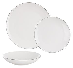 Jedálenská súprava 18 ks z kostného porcelánu Decora – Orion