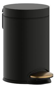Hansgrohe AddStoris - Odpadkový kôš nášľapný, kartáčovaný bronz 41775140