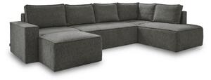 SEDACIA SÚPRAVA, textil, tmavosivá MID.YOU - Sedačky, Online Only
