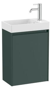 Kúpeľňová skrinka s umývadlom Roca ONA 45x64,5x26 cm zelená mat ONA451DZM