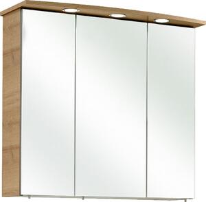 ZRKADLOVÁ SKRINKA, farba duba, 75/72/20 cm Xora - Kúpeľňové skrinky
