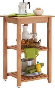 SERVÍROVACÍ VOZÍK, farba buka, 53/85/46 cm Carryhome - Barový nábytok