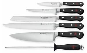 Wüsthof Wüsthof - Sada kuchynských nožov CLASSIC 6 ks čierna GG304 + záruka 3 roky zadarmo