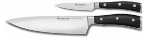 Wüsthof Wüsthof - Sada kuchynských nožov CLASSIC IKON 2 ks čierna GG299 + záruka 3 roky zadarmo