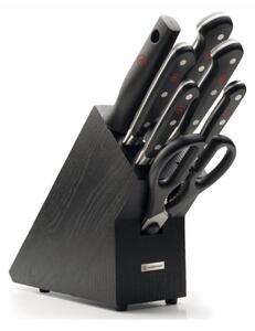 Wüsthof Wüsthof - Sada kuchynských nožov v stojane CLASSIC 8 ks čierna GG307 + záruka 3 roky zadarmo