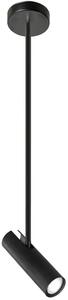 Toolight - Bodová stropná lampa Tube - čierna - APP608-1C