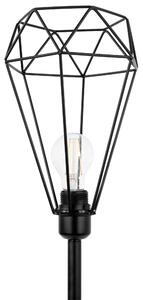 Toolight - Stojacia lampa Reno - čierna - APP537-1F