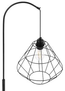 Toolight - Stojacia lampa Reno - čierna - APP538-1F