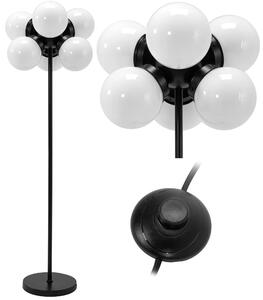 Toolight - Stojacia lampa Sphera - čierna - APP905-6F