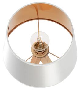 Toolight - Stolná lampa Scandy - biela - APP976-1T