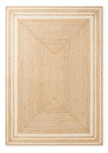 Krémovobiely/v prírodnej farbe obojstranný/ručne tkaný jutový koberec 80x150 cm Looma – Hanse Home