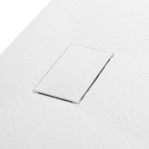 Cerano Gusto, obdĺžniková sprchová vanička 100x70x3 cm z minerálneho kompozitu, biela, CER-CER-414599
