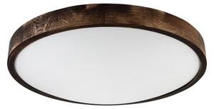 Brilagi - Stropné svietidlo CARVALHO SLIM SMOKEY 3xE27/60W/230V, dub, priemer 47,5 cm