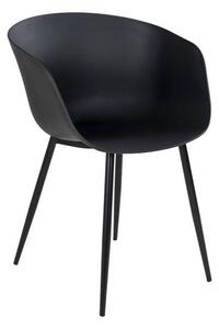 Roda záhradná stolička čierna