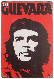 Retro ceduľa Che Guevara (Inšpiratívna a výnimočná osobnosť Che Guevara Tabuľa 30x20 cm)