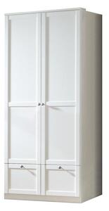 ŠATNÍKOVÁ SKRIŇA, biela, 90/200/58 cm XXXL - Online Only detský nábytok, Online Only