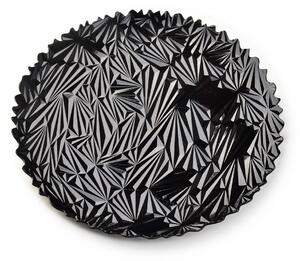 Mondex Dekoratívny tanier Blanche Colours VI 33 cm čierny