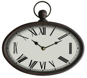 NÁSTENNÉ HODINY hnedá, čierna, béžová 29/27 cm Ambia Home - Hodiny
