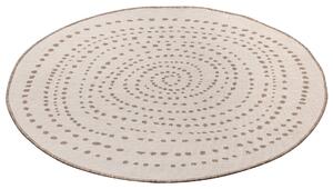 NORTHRUGS - Hanse Home koberce Kusový koberec Twin-Wendeteppiche 105414 Linen kruh – na von aj na doma - 140x140 (priemer) kruh cm