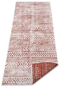 NORTHRUGS - Hanse Home koberce Kusový koberec Twin Supreme 105415 Biri Cayenne – na von aj na doma - 80x250 cm