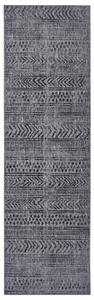 NORTHRUGS - Hanse Home koberce Kusový koberec Twin Supreme 105417 Biri Night Silver – na von aj na doma - 80x250 cm
