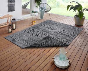 NORTHRUGS - Hanse Home koberce Kusový koberec Twin Supreme 105417 Biri Night Silver – na von aj na doma - 80x250 cm