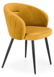 Jídelní židle Hema2757, žlutá