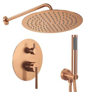 Podomietková sprchová súprava Rea Argon Brush Copper + BOX