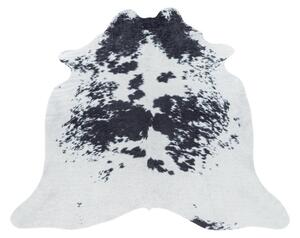 Ayyildiz koberce Kusový koberec Etosha 4114 black (tvar kožušiny) - 100x135 tvar kožešiny cm