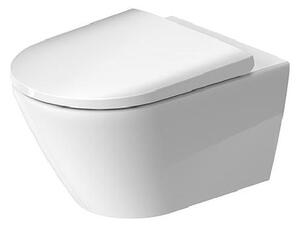 Duravit D-Neo - Závesné WC s doskou SoftClose, Rimless, biela 45770900A1