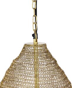 Orientálna závesná lampa zlatá 25 cm - Nidum