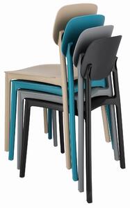 Dekorstudio Dekorstudio Plastová stolička LARA béžová
