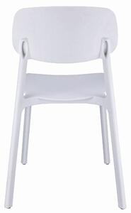 Dekorstudio Dekorstudio Plastová stolička LARA biela