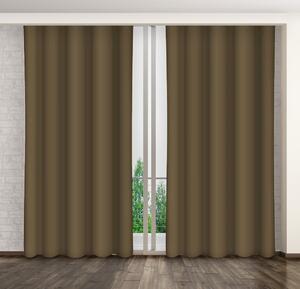 Dekorstudio Jednofarebný záves tmavoolivový ZMA55 Rozmer závesu: 160x250cm