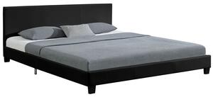 Čalúnená posteľ Bolonia 160 x 200 – čierna
