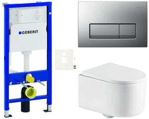 Závesný WC set Geberit do ľahkých stien / predstenová SAT SIKOGESREX72D50