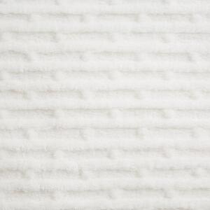 Mäkká biela deka LISA 70x160 cm