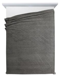 Mäkká sivá deka LISA 130x170 cm